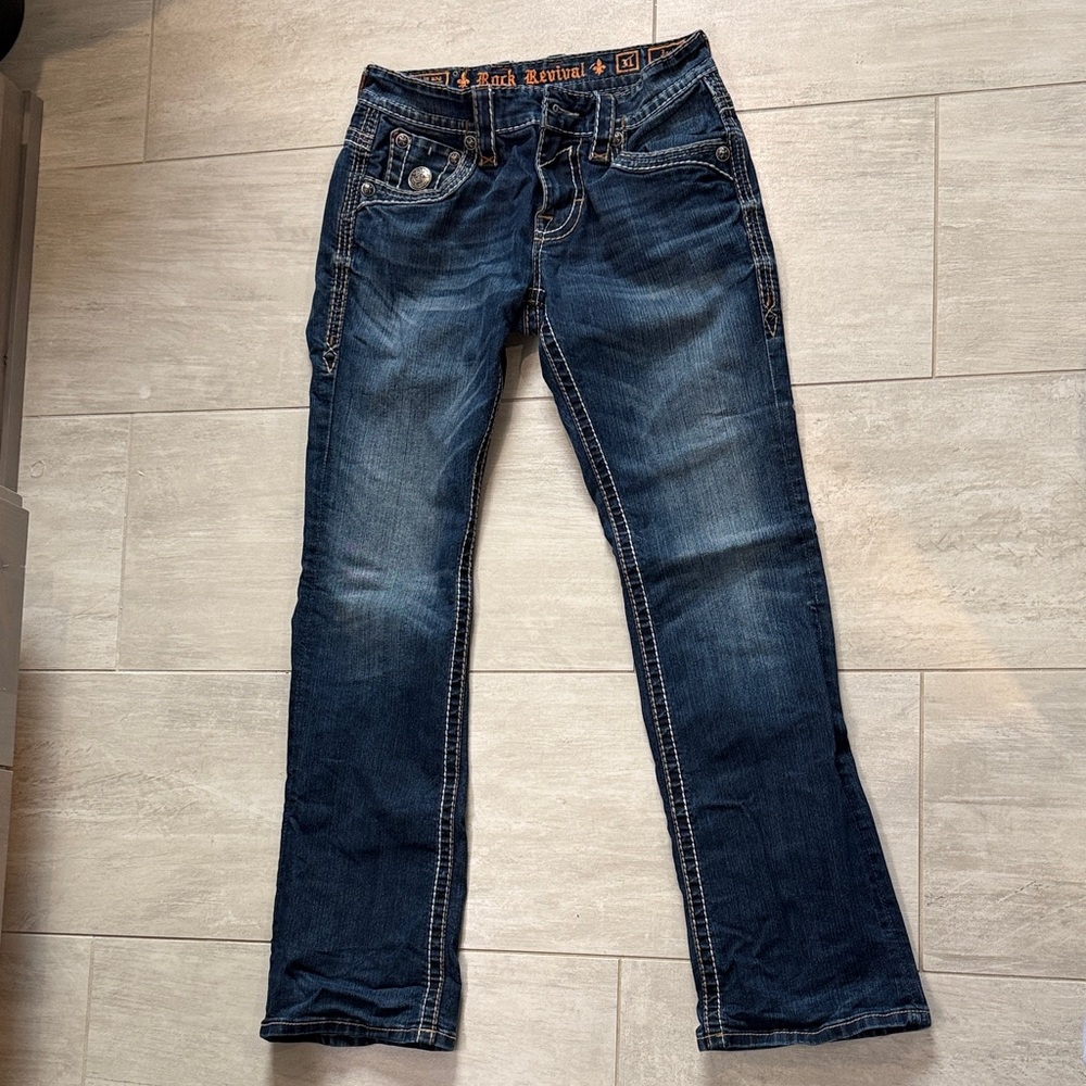 Rock Revival Men’s Blue Jeans